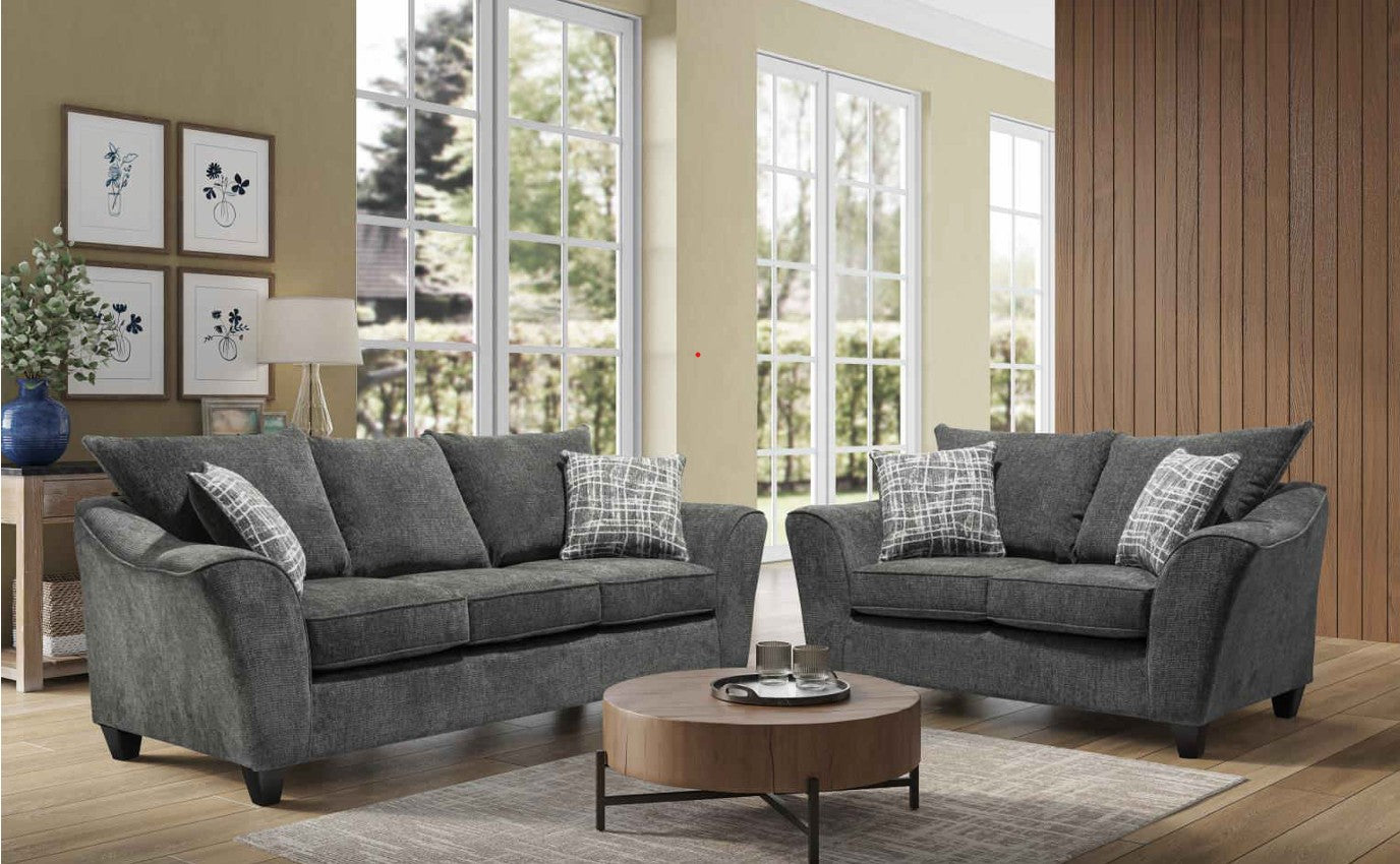 1075 - Sofa & Loveseat in Captive Dusk by Minhas Furniture – Lord