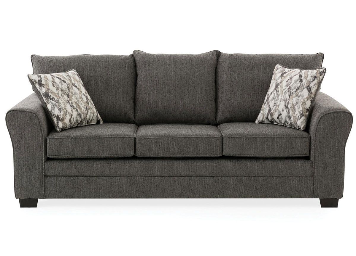 1990 Sofa in Dante Slate by Minhas Furniture