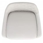 Kenzo 26'' Counter Stool in White by Worldwide Homefurnishings Inc