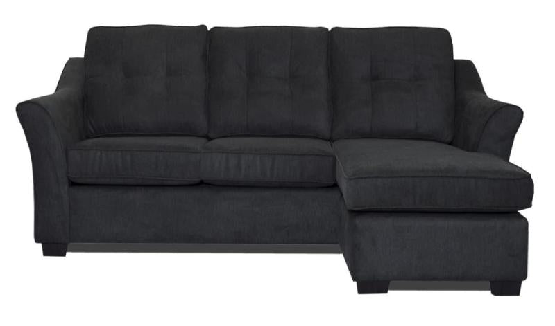 2152 - Sofa with Reversible Chaise in Felix Charcoal