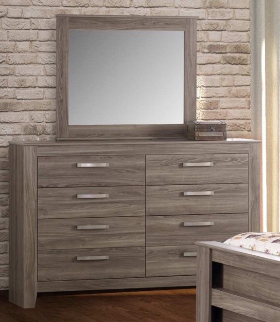 338 Series - Dresser & Mirror Only by Dynamic Furniture