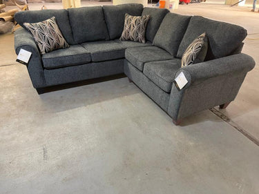 6005 - Sectional in Charcoal by Minhas Furniture