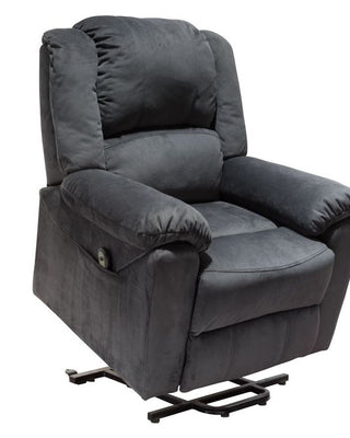 8901 Power Lift Chair Recliner Charcoal by Minhas Furniture