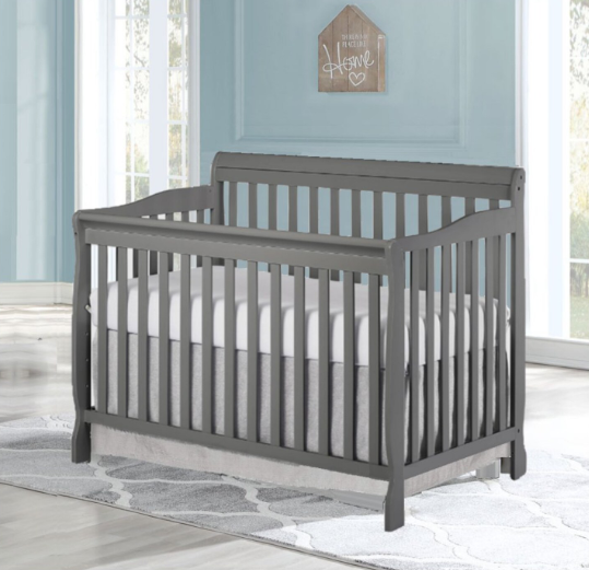 Carson Crib in Grey by Concord Baby