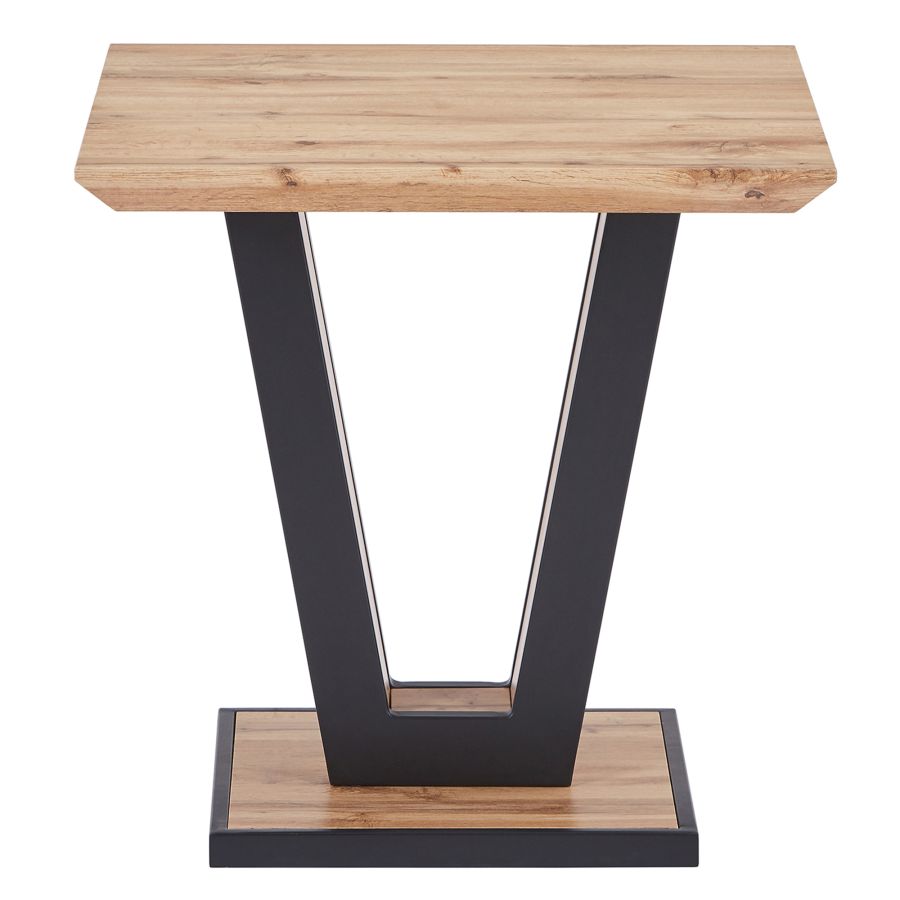 Forna - Accent Table in Natural and Black