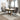Forna/Brodi - 7pc Dining Set in Natural Table with Charcoal Chair