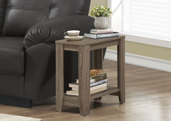 I 3115 - ACCENT TABLE – DARK TAUPE