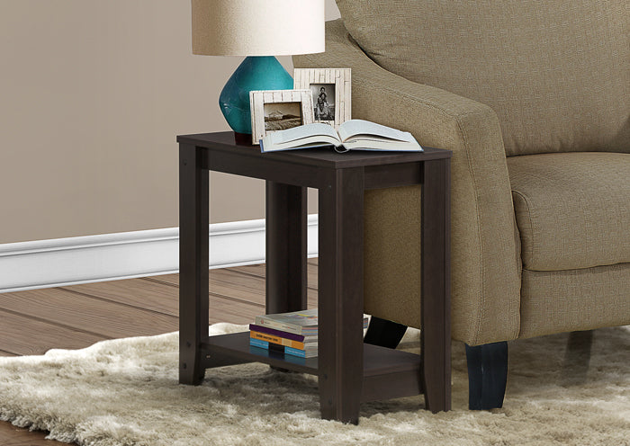 I 3119 - CAPPUCCINO ACCENT SIDE TABLE BY MONARCH SPECIALTIES INC