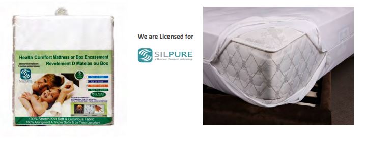 Mattress Box/Encasement - Antimicrobial and Waterproof / Bed Bug & Dust Mite Protection - Queen