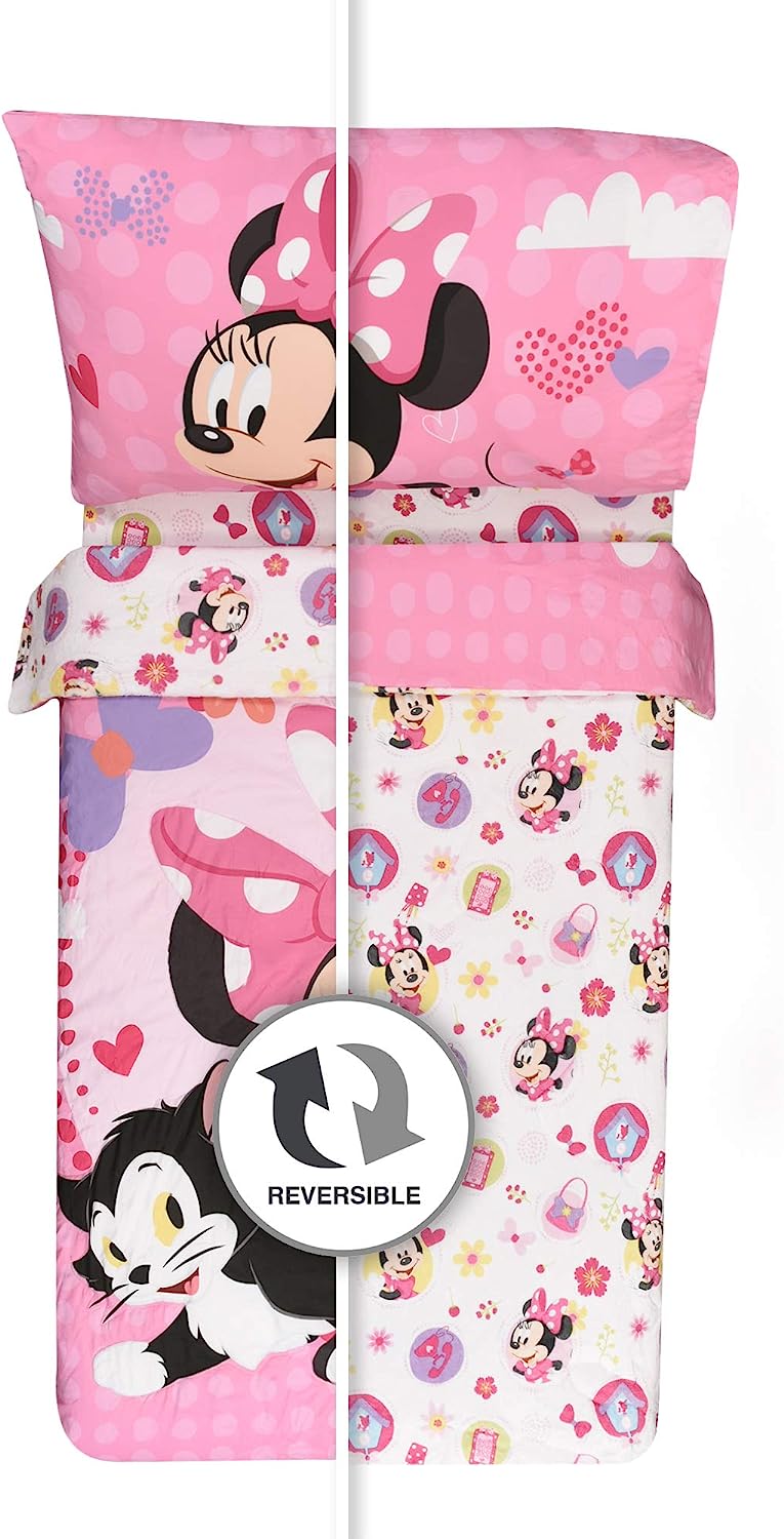 Disney Minnie Mouse 3-Piece Toddler Bedding Set