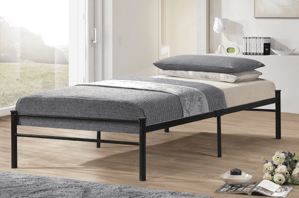 T2400 - 39" Platform Metal Bed Frame in Twin Size