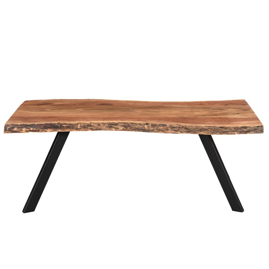 Virag - Coffee Table in Natural and Black