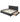 EMILIO-78'' BED-CHARCOAL WITH 2 DRAWERS IN CHARCOAL - (101-633K-CH)