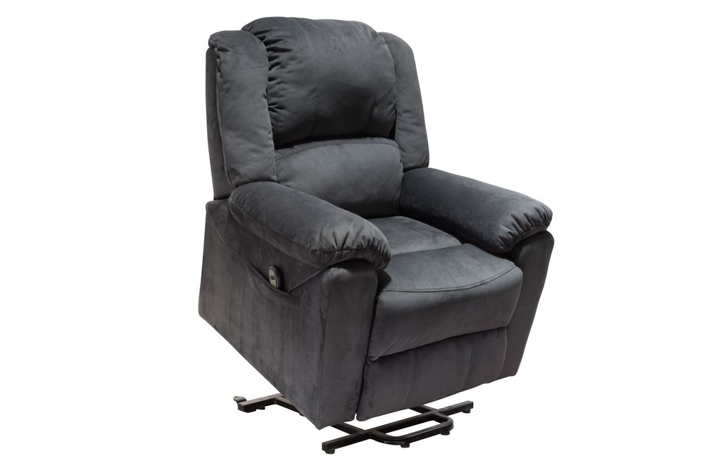 8901 Power Lift Chair Recliner Charcoal by Minhas Furniture