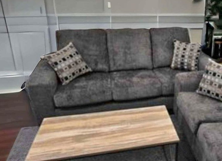 9473 - Sofa in Chenille Charcoal