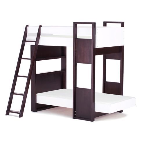 NOVA BUNK BED IN ESPRESSO AND WHITE