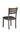 T-1050 C-1053 - Table & 4 Chairs in Antique Grey