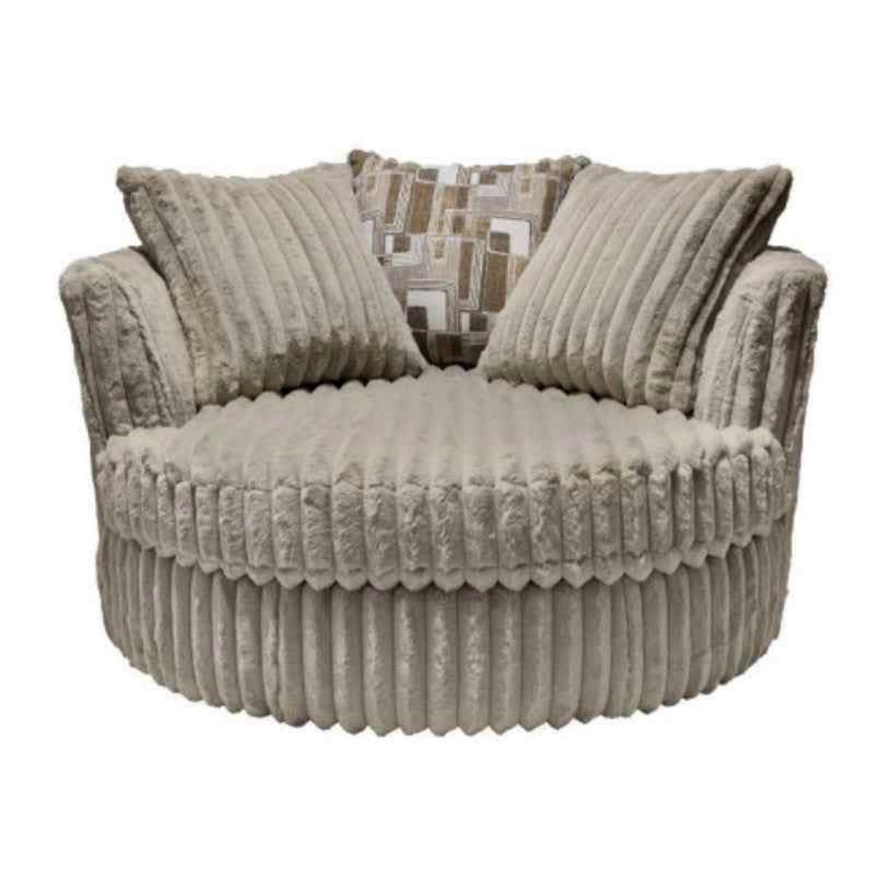 6129 - Swivel Chair in Hush Parchment