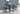 I 1144 - DINING SET - 3PCS COUNTER HEIGHT / GREY TOP / BLACK METAL