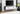 I 2732 - TV STAND - 60"L / BLACK / WHITE DOORS WITH BLACK METAL