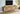 I 2793 - TV STAND - 72"L / LIGHT WALNUT / SEAGRASS-LOOK WITH 3 DOORS