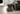 I 4128 - ACCENT TABLE - 25"H / WALNUT INDOOR OR OUTDOOR