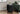 I 4150 - ACCENT TABLE - 25"H / BLACK INDOOR OR OUTDOOR