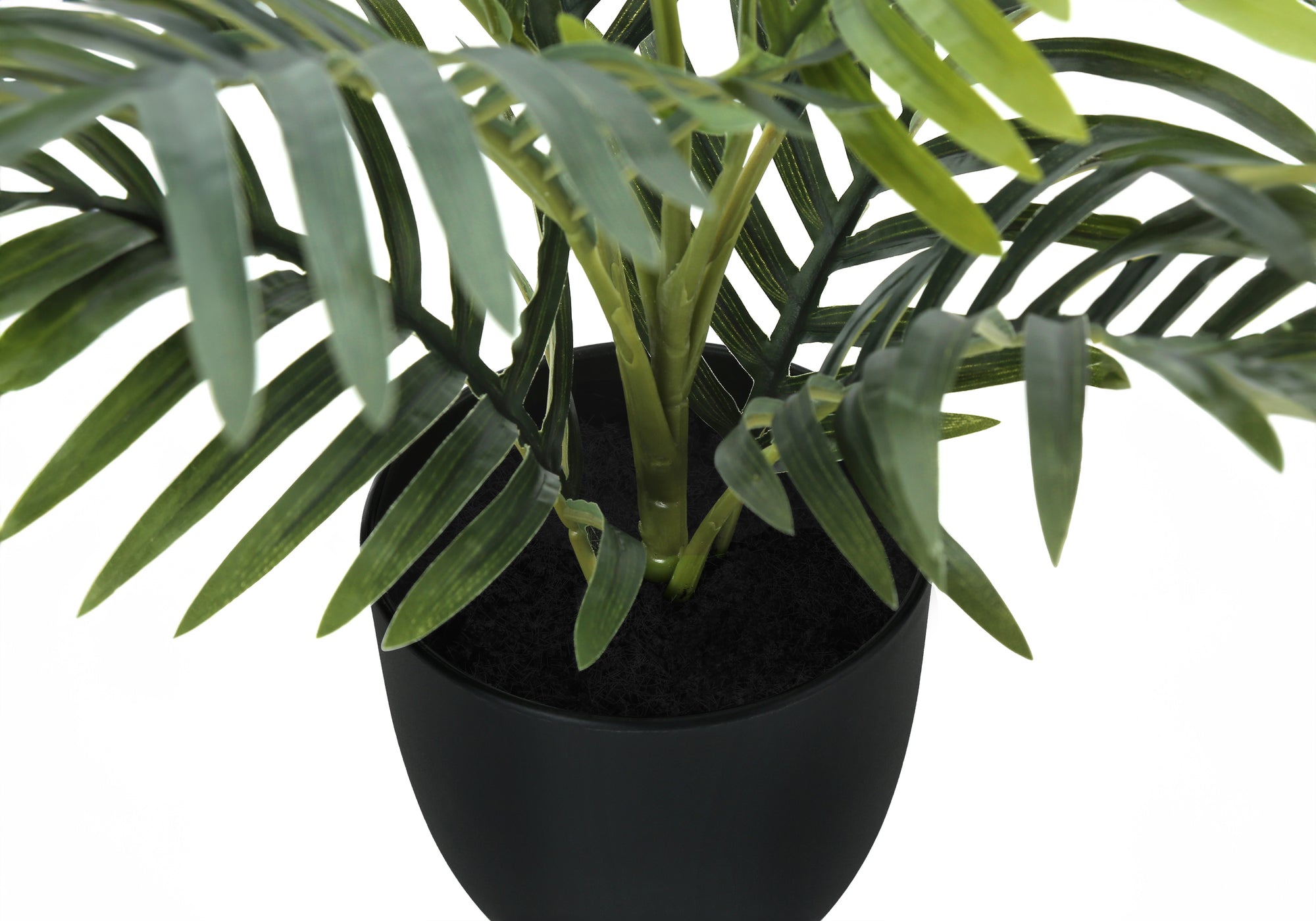 I 9501 - ARTIFICIAL PLANT - 20"H / INDOOR PALM IN A 5" POT