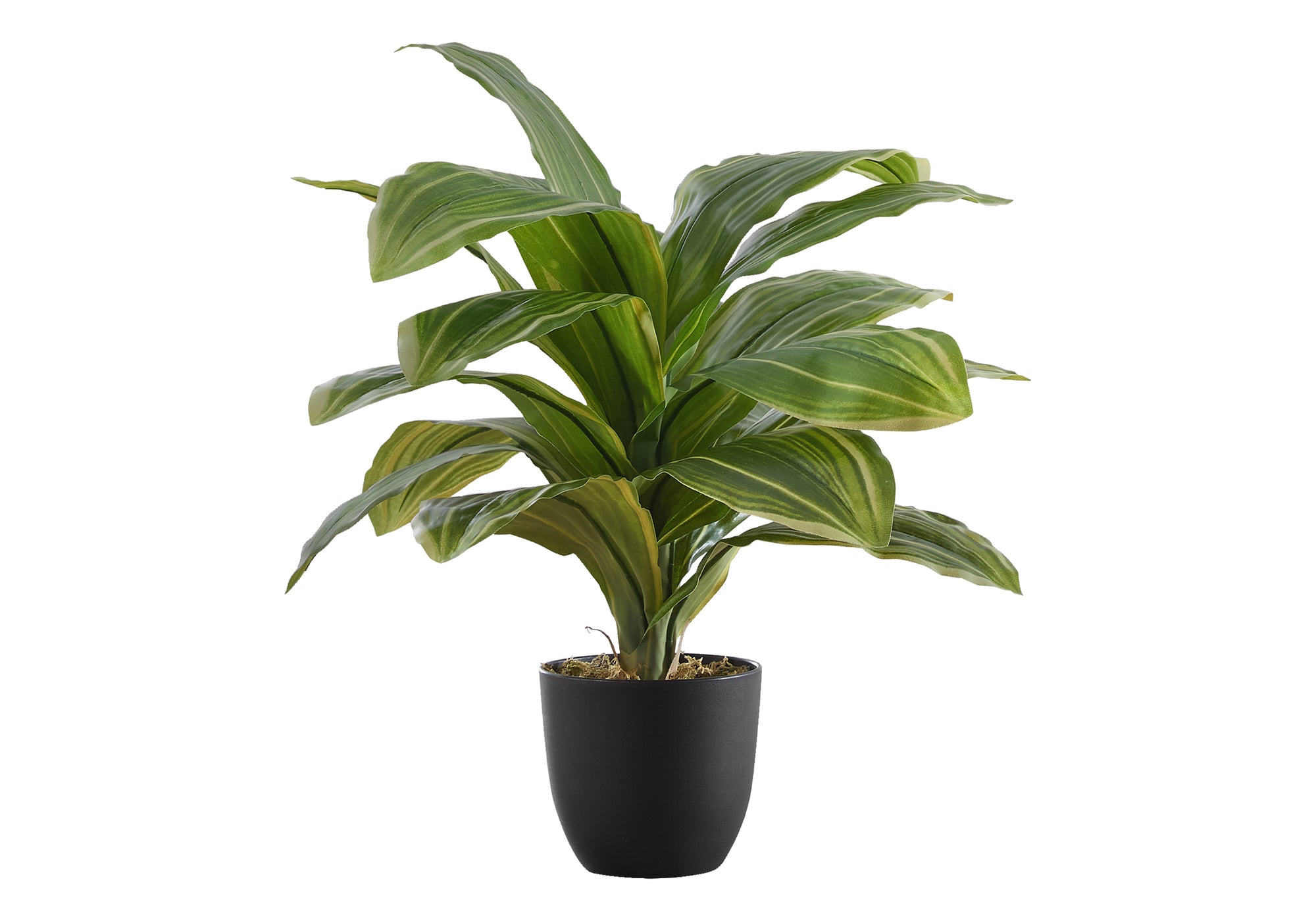 I 9573 - ARTIFICIAL PLANT - 17"H / INDOOR DRACAENA IN A 4" POT