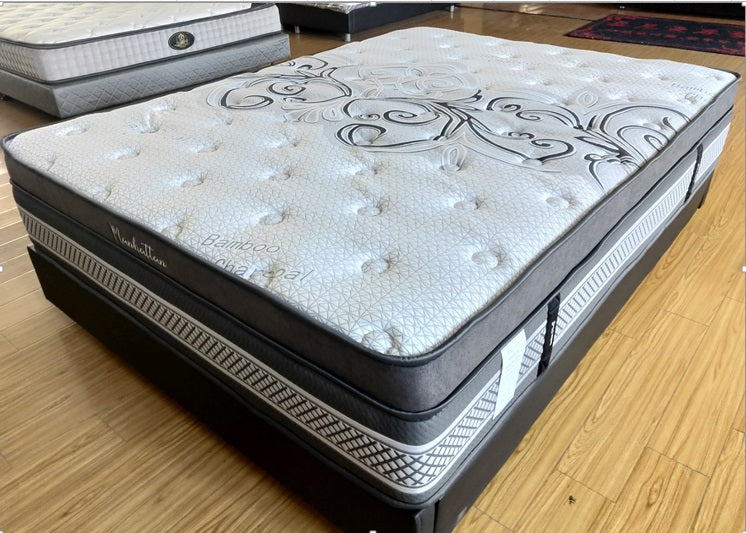 Manhattan - 13.5" Eurotop Hybrid Queen Mattress with Nano Pocket Coil