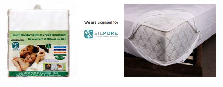 Mattress Box/Encasement - Antimicrobial and Waterproof / Bed Bug & Dust Mite Protection - Double