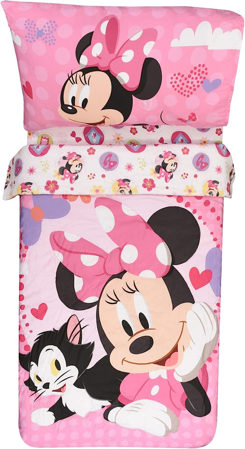 Disney Minnie Mouse 3-Piece Toddler Bedding Set