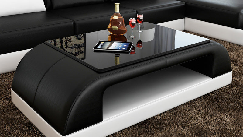 RC09 COFFEE TABLE IN BLACK AND WHITE