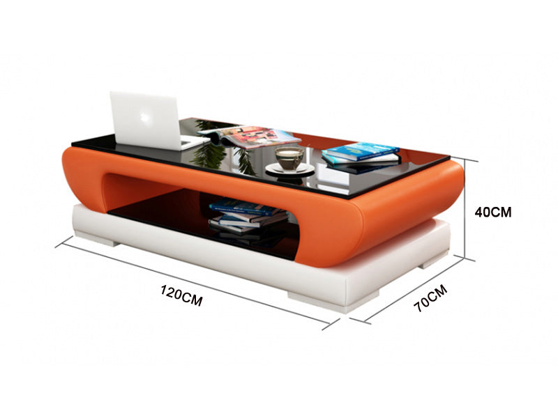 RC22 COFFEE TABLE IN BLACK AND WHITE