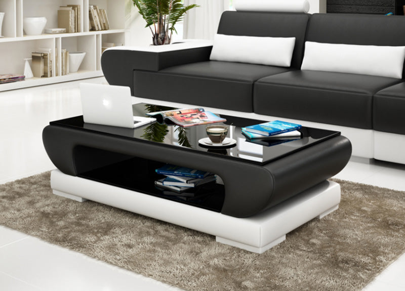 RC22 COFFEE TABLE IN BLACK AND WHITE