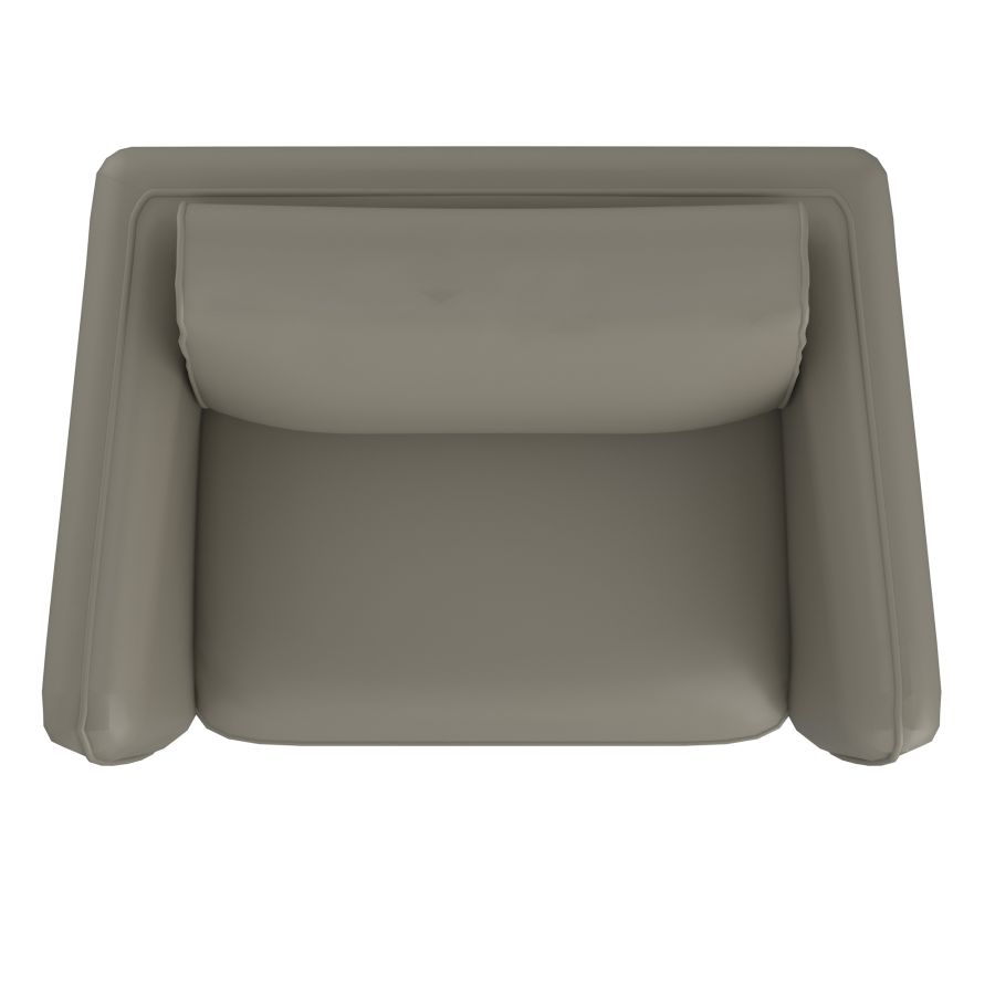 Ryker Accent Chair in Grey-Beige by Worldwide Homefurnishings Inc